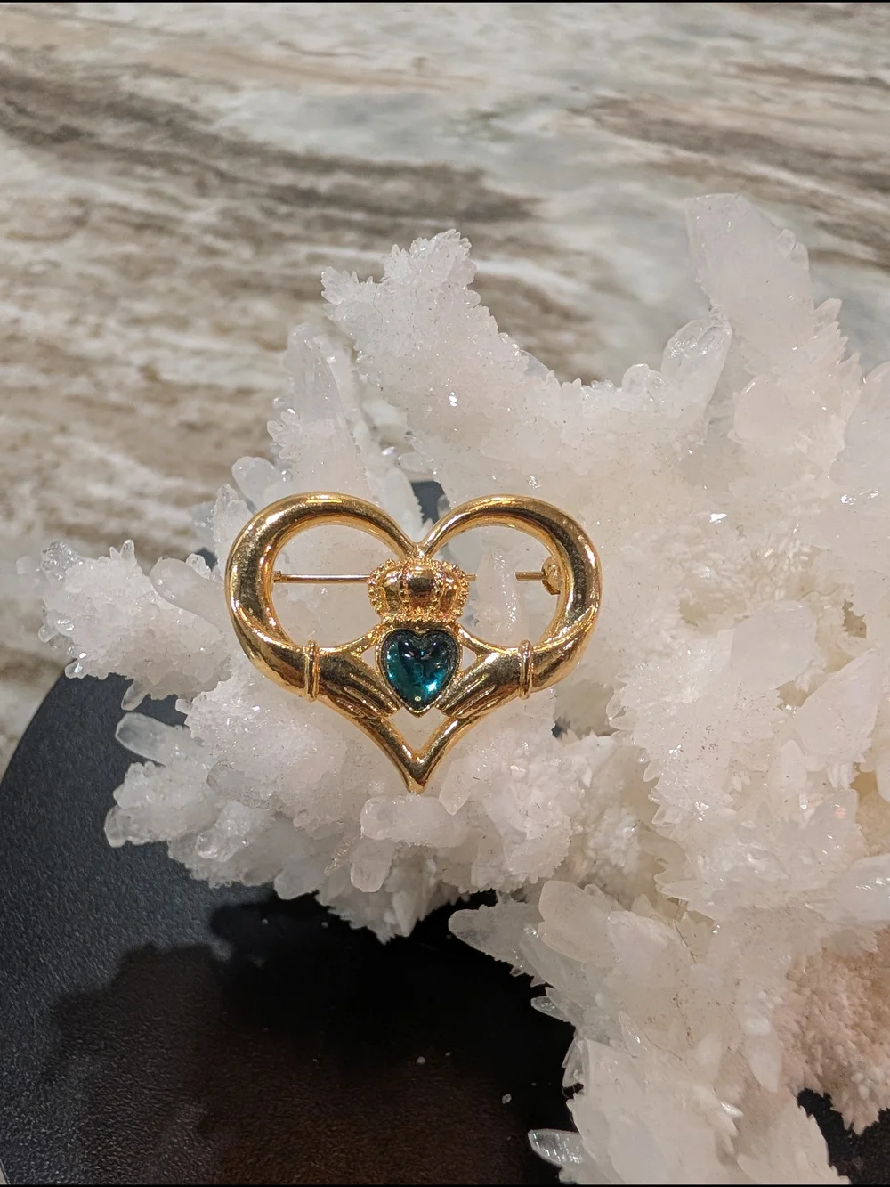 Nina Ricci Claddagh Brooch